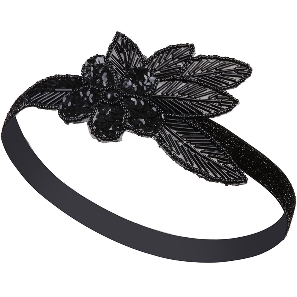 ~SOLD~ Beaded Headband Vintage 1920s Great Gatsby Flapper
